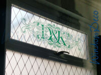 transparante raamfolie, nagemaakt, glas-in-lood, eigen ontwerp, WR03, WindowDeco
