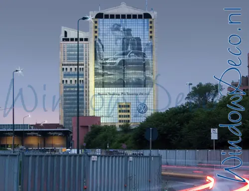 One-way vision raamfolie, voor veel ramen